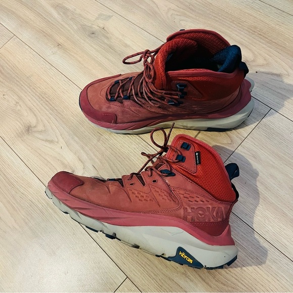 Hoka Red “ Oxford Rust” Kaha 2 GTX Hiking Boots 10.5 main image 6
